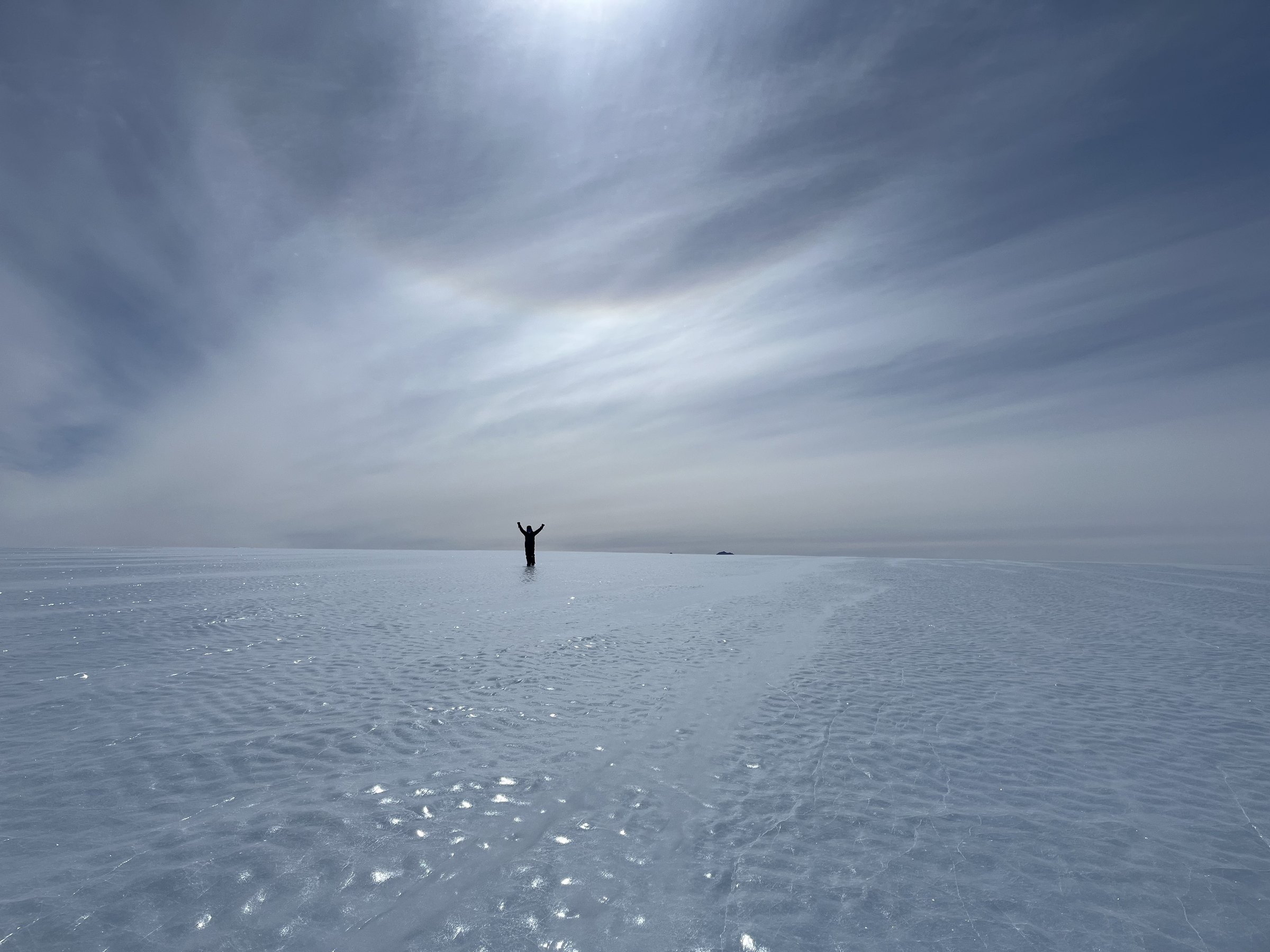 Field operations in the Allan Hills blue-ice area