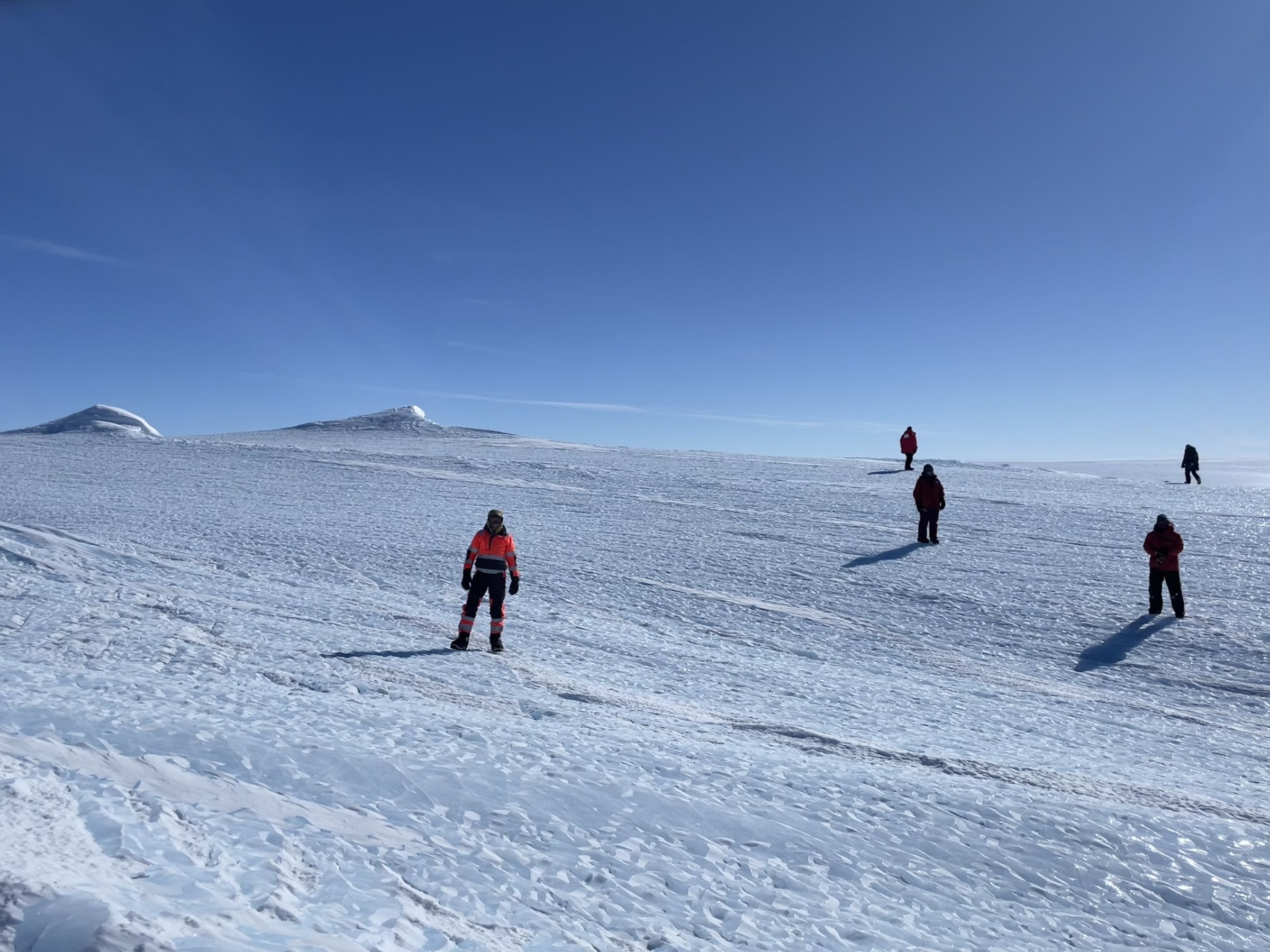 Antarctic fieldwork at Allan Hills