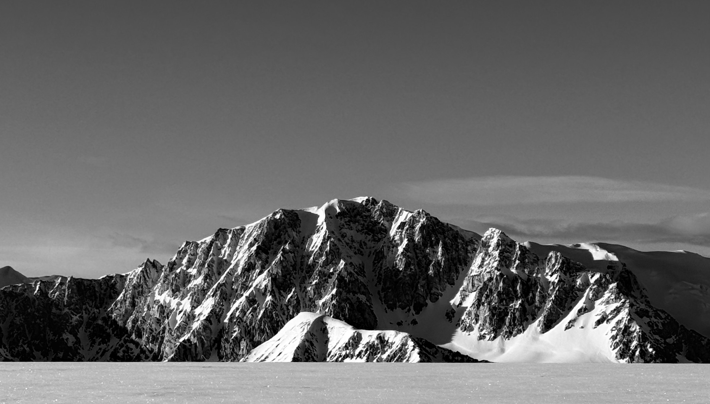 Fieldwork on the Eclipse Icefield
